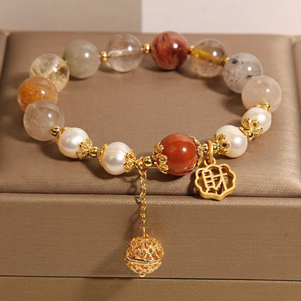 Women’s Crystal Pearl Bracelet