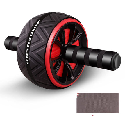 Abdominal Wheel Core Trainer with Kneeling Pad – Home Fitness Equipment