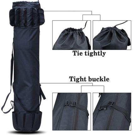 Cylinder Outdoor Fishing Bag – Multifunctional Sea Rod Fishing Gear Storage