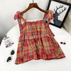 Red Plaid / L