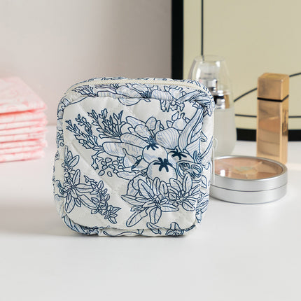 Floral Print Polyester Wallet
