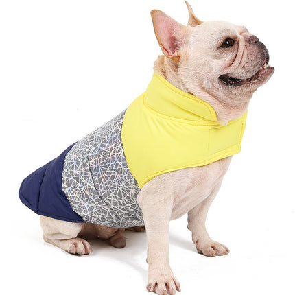 Water-Repellent Cotton Pet Jacket – Skin-Friendly Winter Wear for Dogs & Cats