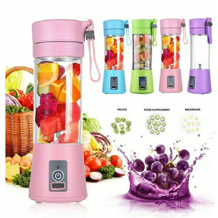 USB Rechargeable Portable Blender – Mini Fruit Juice Mixer