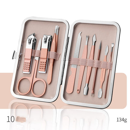 Professional Nail Care Set – Scissors, Nail Clippers, Ear Spoon, Dead Skin Pliers & More