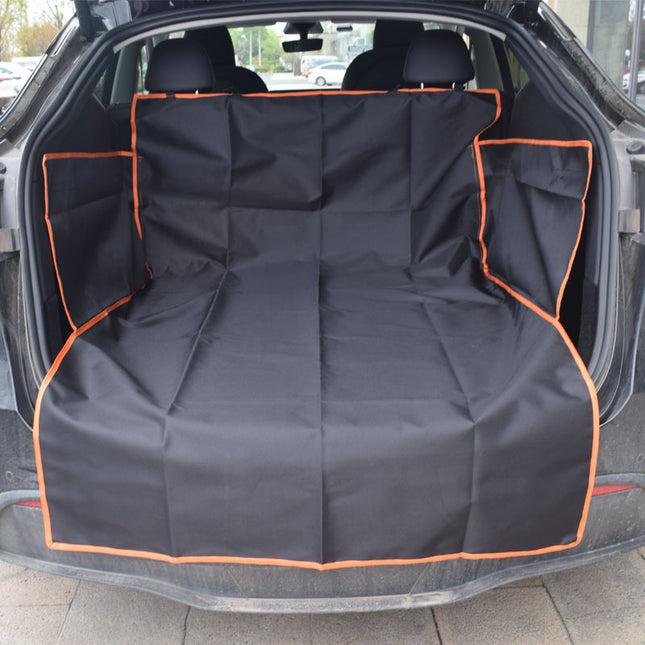 Dog Car Seat Cover – Rear Seat & Trunk Protective Car Mat (185×105×38 cm)