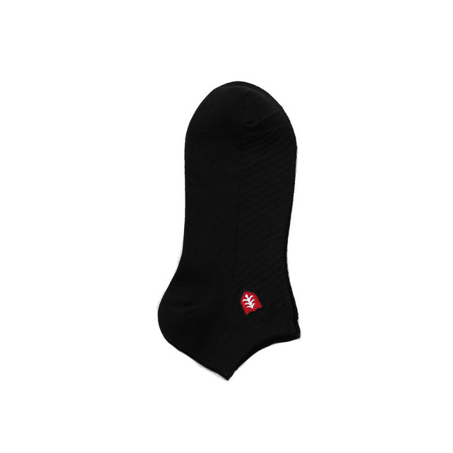 Casual Embroidered Short Tube Socks for Men
