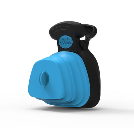 Super Design Folding Poop Picker – Compact Silicone Pet Waste Scooper with Bags