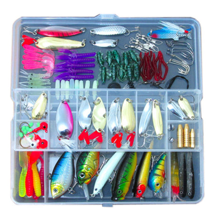 132-Piece Fishing Lure & Tackle Set