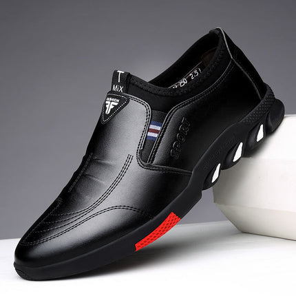 Men’s Spring Leather Business Shoes – Classic Formal Style