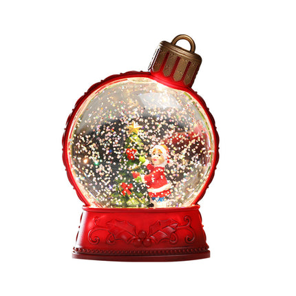 Christmas LED Craft Figurines – Old Man, Snowman, Child Tree & Angel Decorations