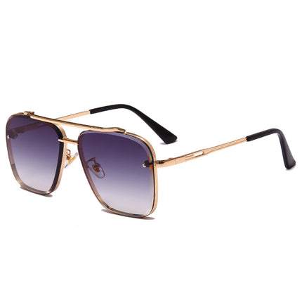 UV400 Metal Frame Sunglasses with PC Lens