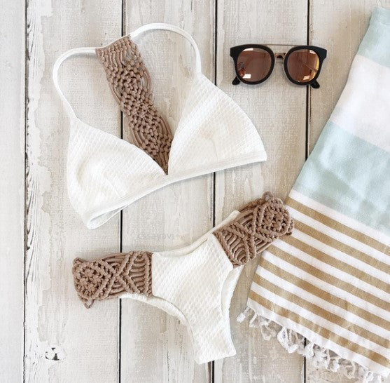 Women’s Solid Color Bikini Set