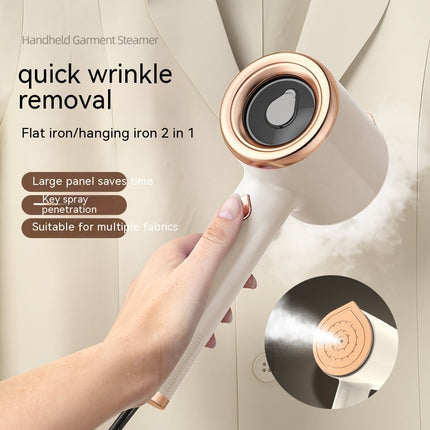 Mini Handheld Garment Steamer – Portable Fabric Iron for Travel & Home (US Plug)