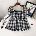 Women's Pleated Bow Lace-Up Sling Dress Top