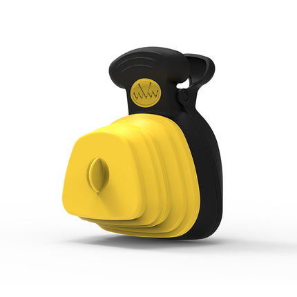 Super Design Folding Poop Picker – Compact Silicone Pet Waste Scooper with Bags