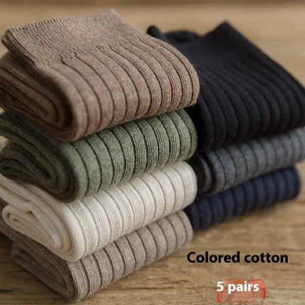 Sports Polyester Mid-Calf Socks for Men