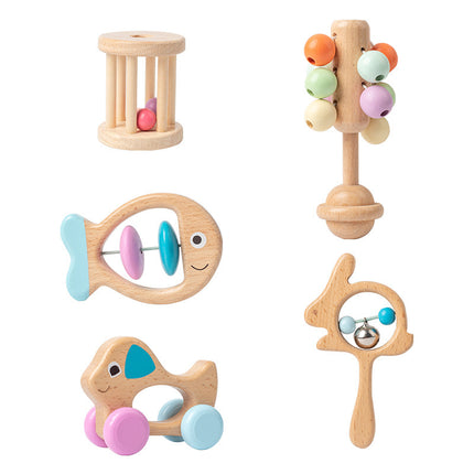 Wooden Handbell 5-Piece Set