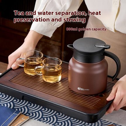 Classic Ceramic Tea Kettle – Elegant Teapot for Home or Office Use