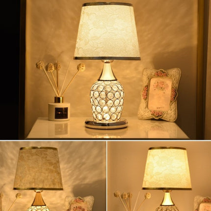 Luxury Metallic Table Lamp with Phnom Penh Design – Dimmable Night Light