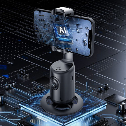 360° AI Auto Face Tracking Gimbal Phone Holder