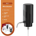 Electric Wine Decanter Dispenser – Rechargeable Wine Pourer & Storage Accessory