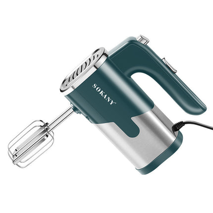 800W Handheld Electric Whisk – 5-Speed Mixer for Baking, Cream, and Milkshakes