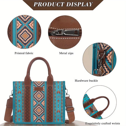 Lightweight Satchel & Tote Combo (4PCS)