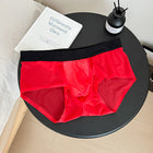 Men’s Mid-Waist Seamless Nylon Briefs