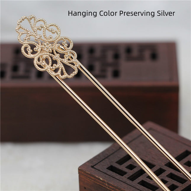 Minimalist Copper Hanging Pendant – Gold & Silver Finish (20×145mm)
