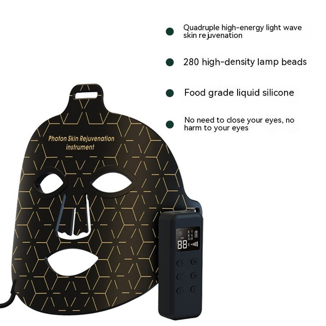 LED Photon Therapy Beauty Mask – Infrared Light Facial Rejuvenation Device