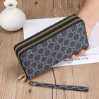 European Retro Printed PU Leather Handbag