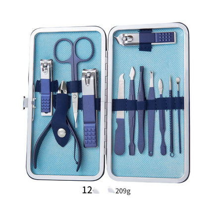 Professional Nail Care Set – Scissors, Nail Clippers, Ear Spoon, Dead Skin Pliers & More