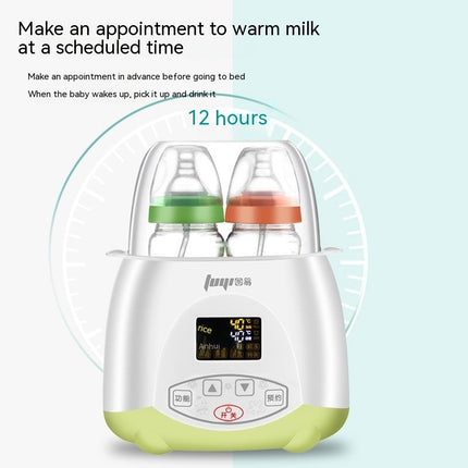 Tuyi Double Bottle Milk Warmer – LCD & Knob Control Options, Food-Grade Material
