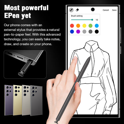 S24 Ultra 5G Unlocked Smartphone with Stylus Pen