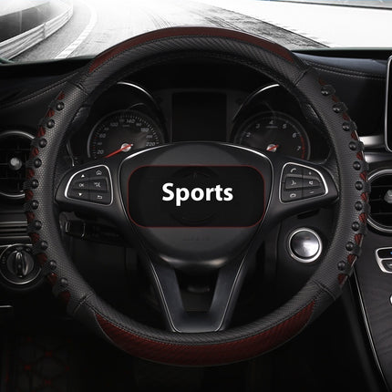 Big Head Ding Universal Steering Wheel Cover – Sporty Business Style Grip