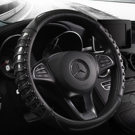Big Head Ding Universal Steering Wheel Cover – Sporty Business Style Grip