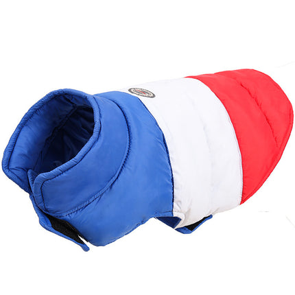 Water-Repellent Cotton Pet Jacket – Skin-Friendly Winter Wear for Dogs & Cats