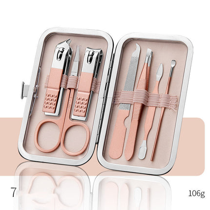 Professional Nail Care Set – Scissors, Nail Clippers, Ear Spoon, Dead Skin Pliers & More