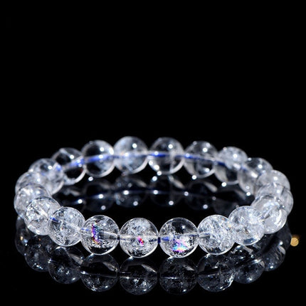 Polished White Asai Crystal Bracelet