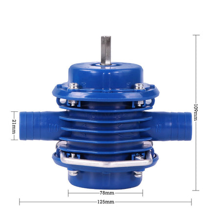 Electric Drill Powered Water Pump Adapter – Portable Pump Converter Tool