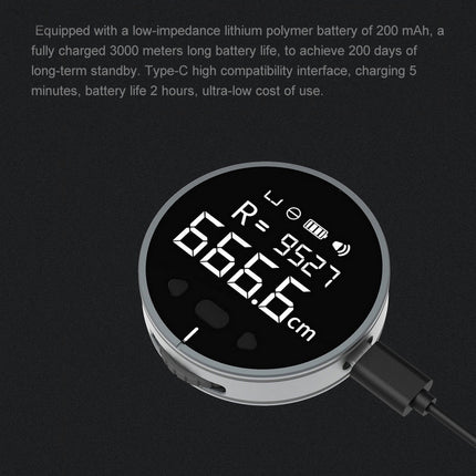 Electronic Measuring Ruler Tape Measure – High Precision Digital LCD Distance Measuring Instrument