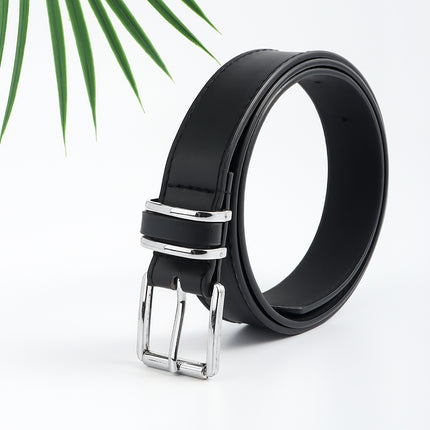 Alloy PU All-Match Fashion Waist Belt with Pin Buckle