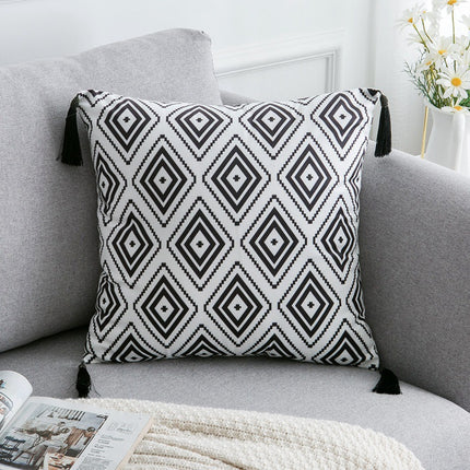 Bohemian Throw Pillow Cover – Decorative Cushion Case for Living Room