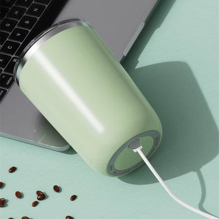 350ml Electric Self-Stirring Mug – Stainless Steel Magnetic Stirring Cup