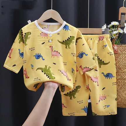 Children's Cartoon Pajama Set