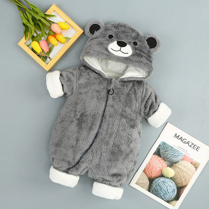 Arctic Bear Thick Cotton Baby Romper